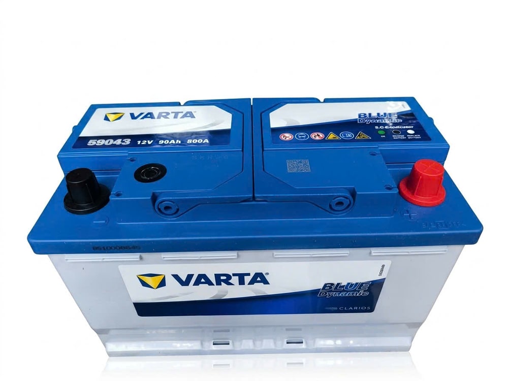Ắc quy Varta Blue Dynamic 59043 chuẩn DIN 90